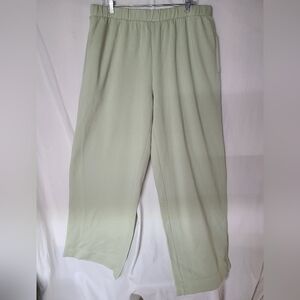 NWT The Drop XXL Sage Green Wide Leg Lounge Pants